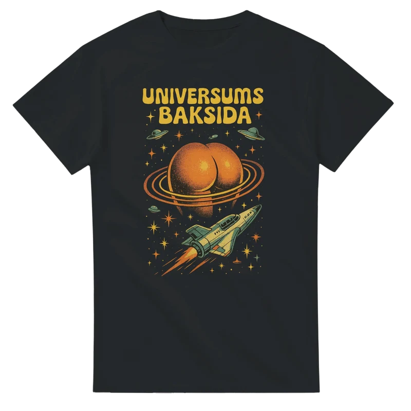 T-shirt Original – Universums Baksida
