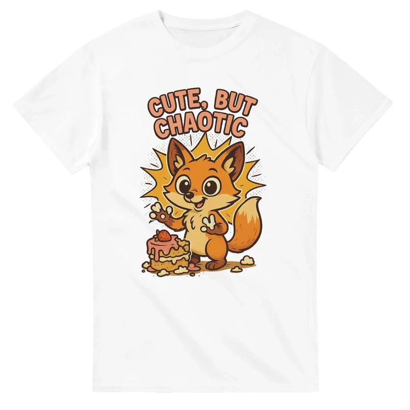 T-shirt - Cute, but chaotic