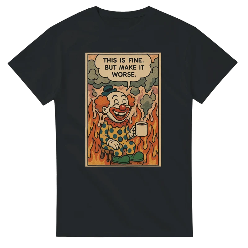 T-shirt - This is fine, but make it worse