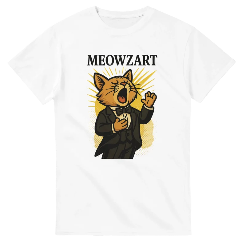 T-shirt - Meowzart