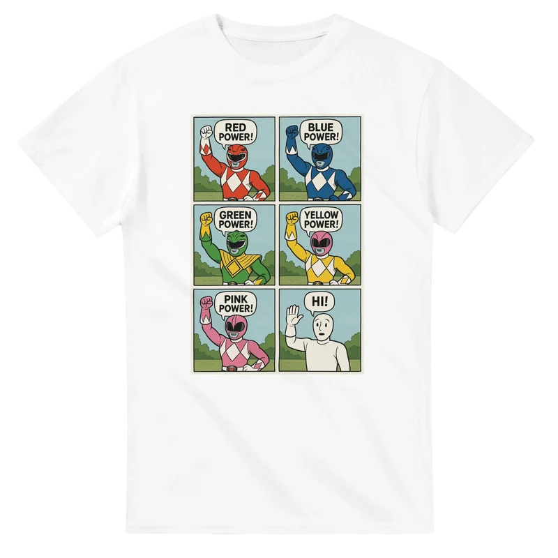T-shirt - Power Rangers