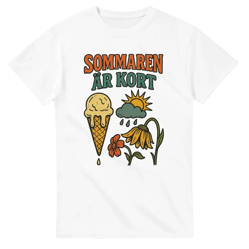 T-shirt Original – Sommaren är kort