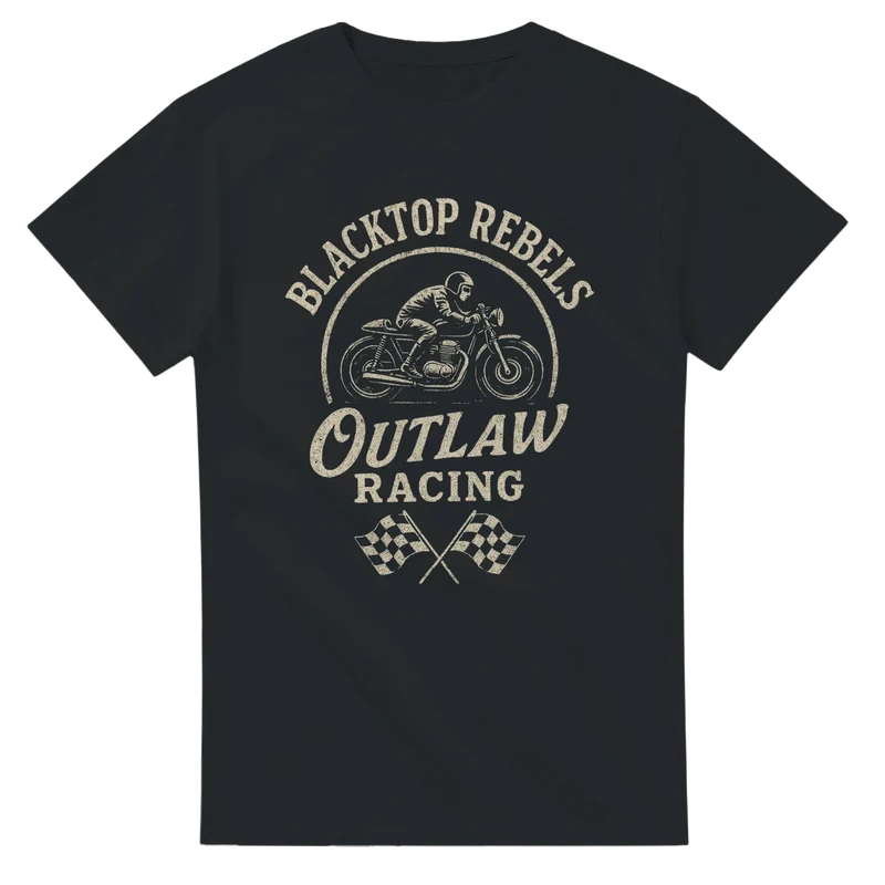 T-shirt Original – Blacktop Rebels: Outlaw Racing