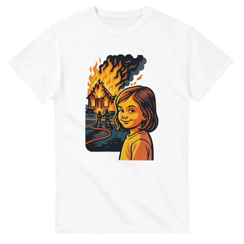 T-shirt - Disaster girl