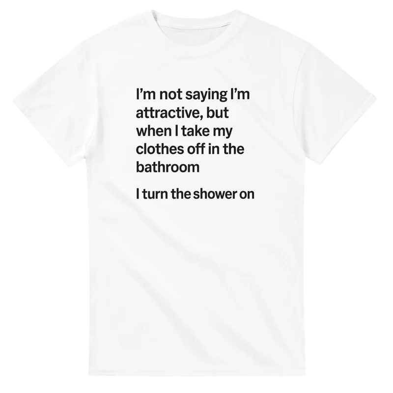 T-Shirt - Duschen säger sitt