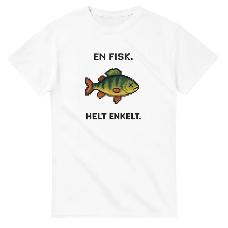 T-Shirt - En fisk helt enkelt.