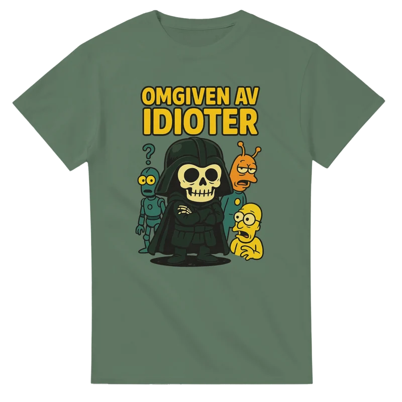 T-shirt Original - Omgiven av Idioter