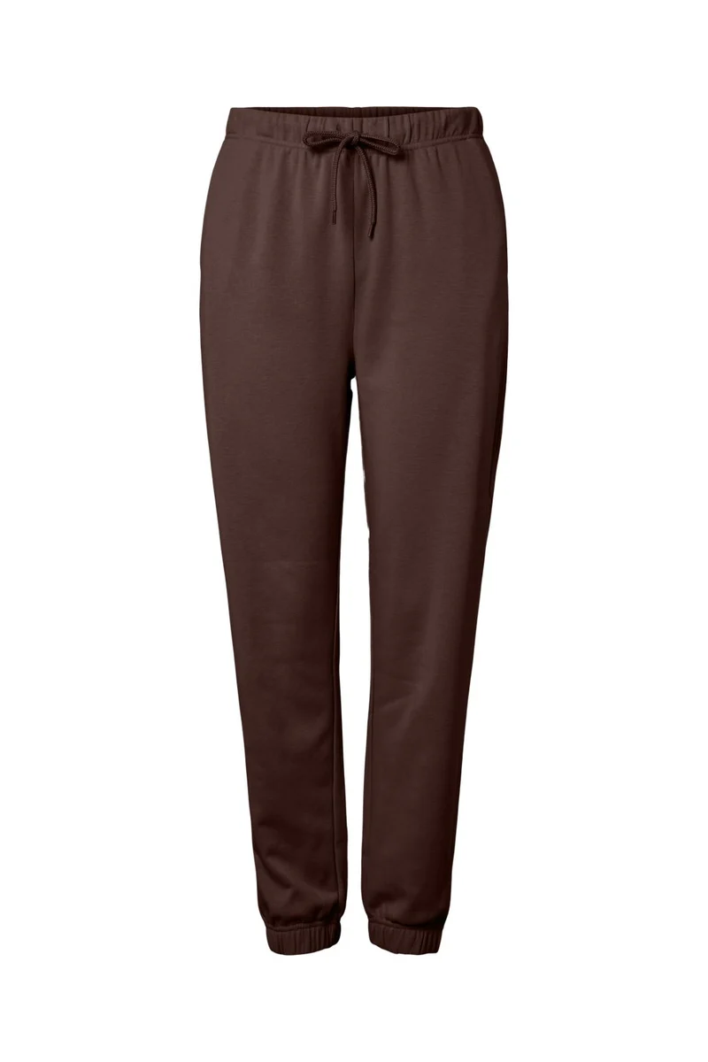 Pieces - Pcchilli Summer Pants Cp - 5104015 Chicory Coffee
