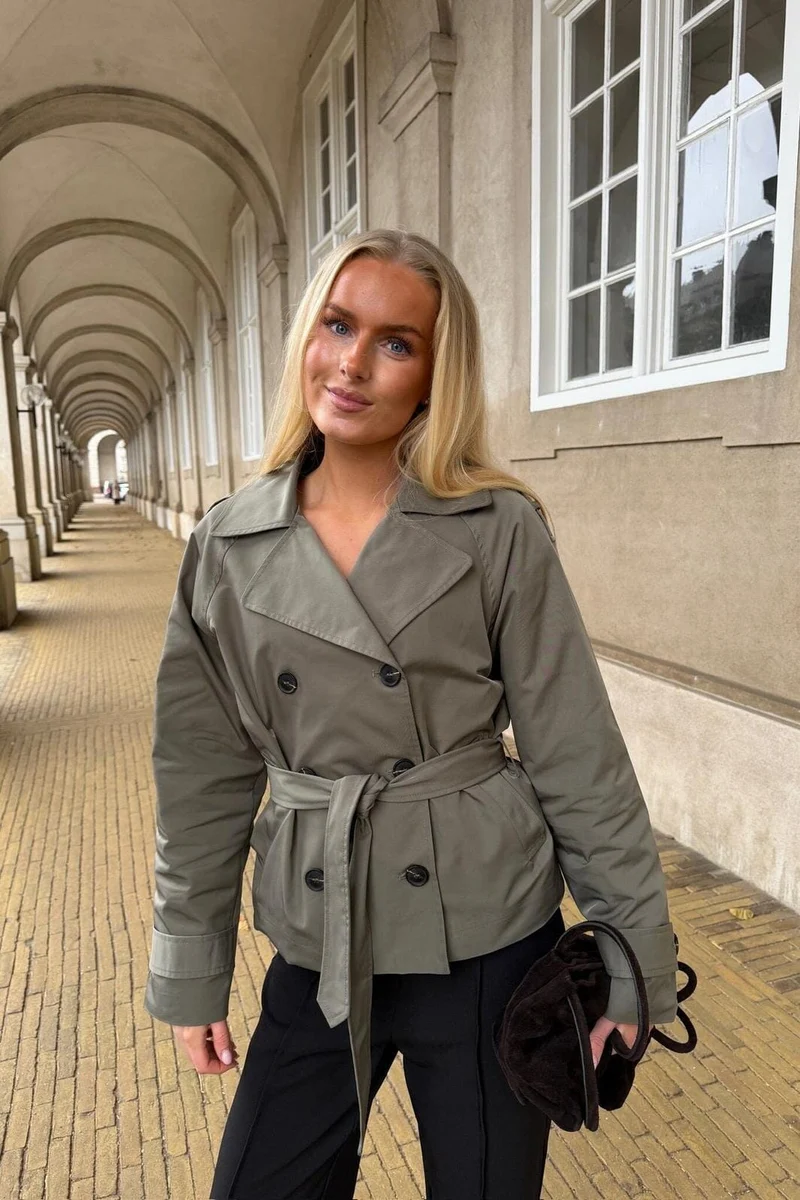BYIC - Veraic Trenchcoat A25104 - Green