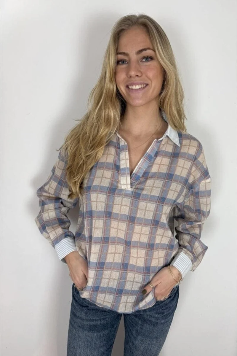 Continue - Alice Check 15167 - Blue Check