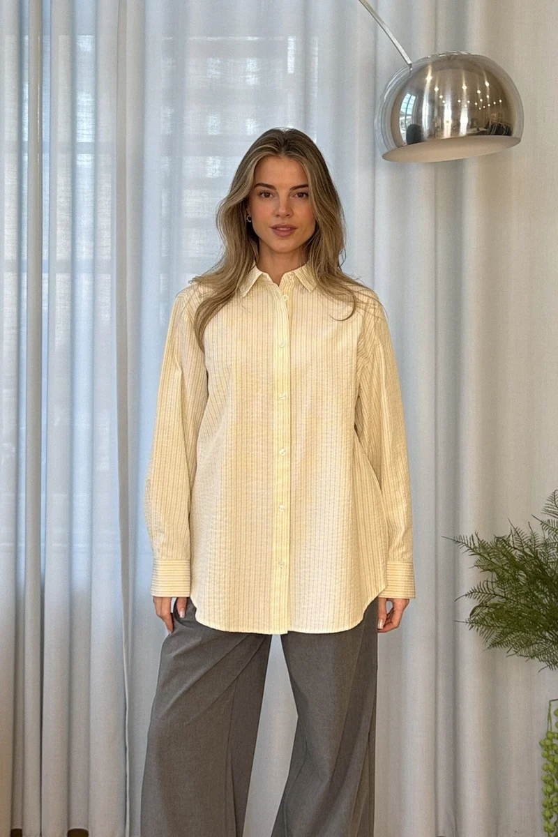 Modström - Viggemd Stripe Shirt 58993 - 13631 - Jojba Stripe