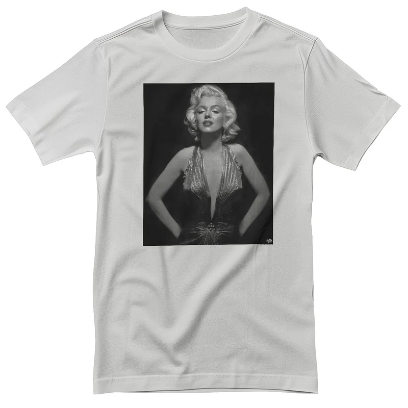 Marilyn Monroe - Fancy Low Cut Portrait T-Shirt
