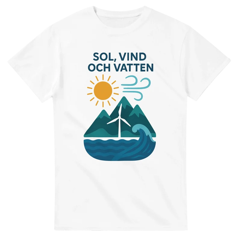 T-shirt Original - Sol, Vind och Vatten