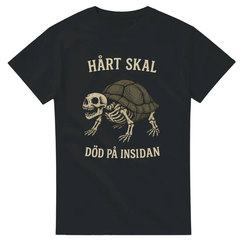 T-shirt Original - Hårt skal – Död på insidan