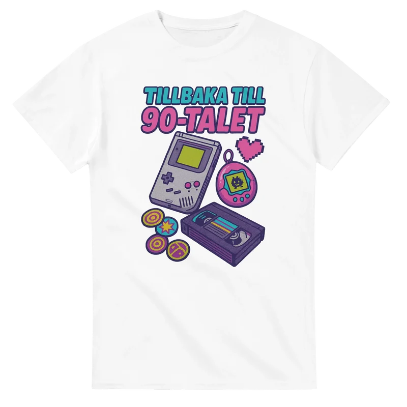 T-shirt Original - Tillbaka till 90-talet
