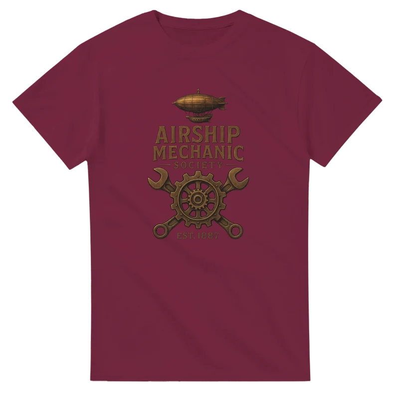 T-shirt Original - Airship Mechanic Steampunk