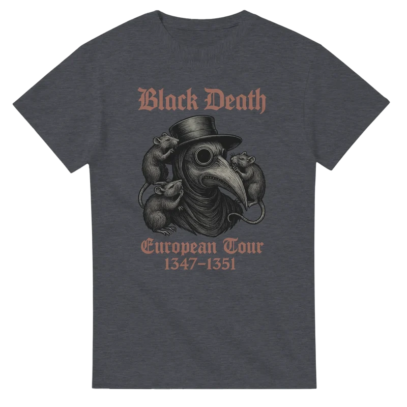 T-shirt Original - Black Death – European Tour 1347–1351