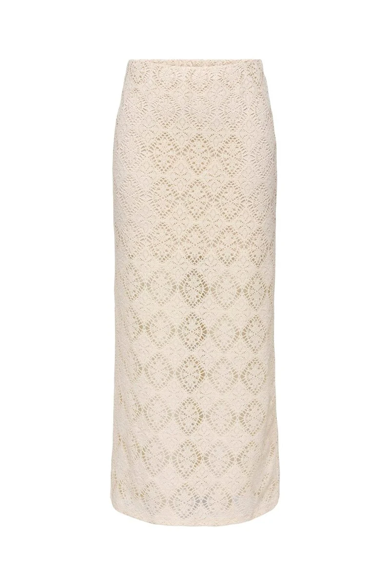 JDY - Jdyeva Maxi Skirt Dia - 5014408 Birch