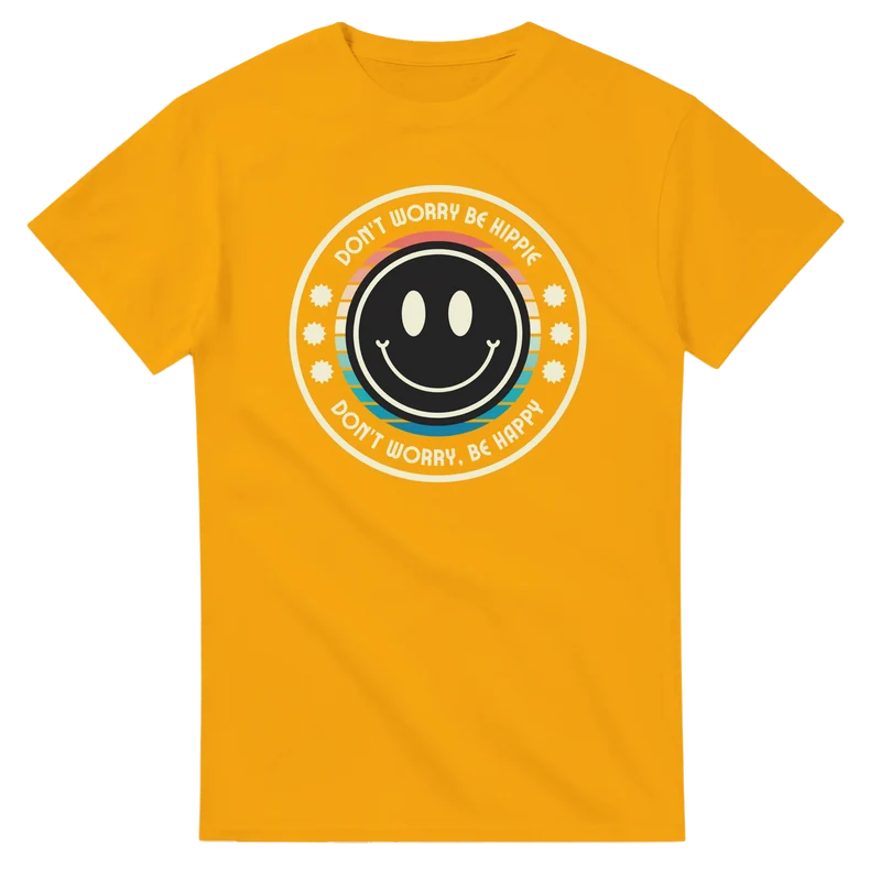 T-shirt Original - Don't worry, be hippie