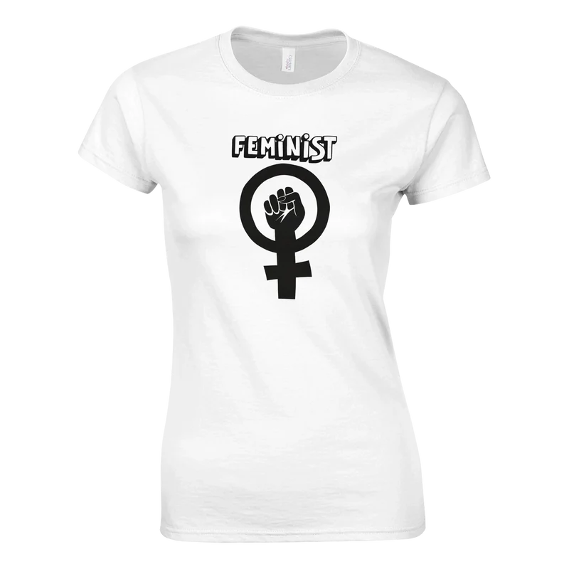 T-shirt Classic Dam - Feminist