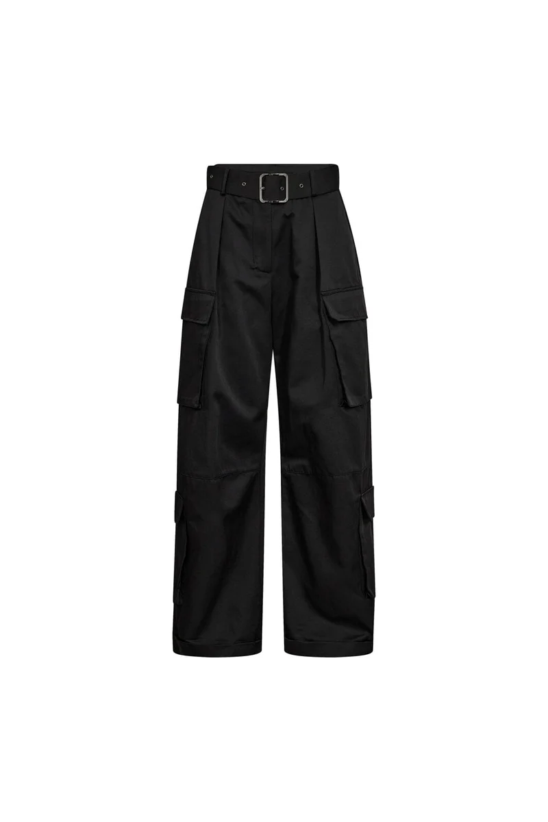 Haute L'Amitié - Rabi Cargo Pocket Tall Pant Hl10738 - Black