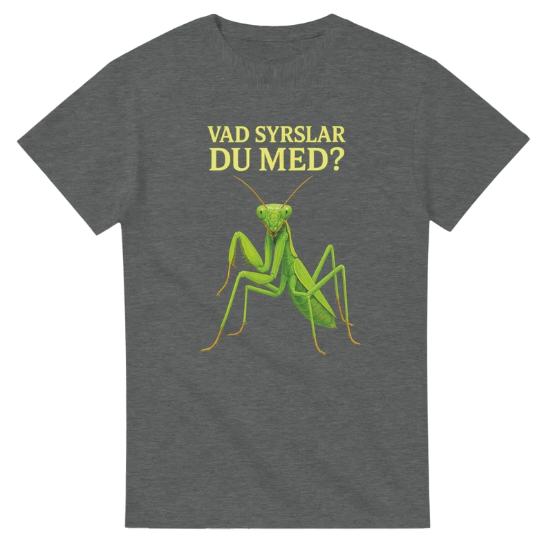 T-shirt Original - Vad syrslar du med?