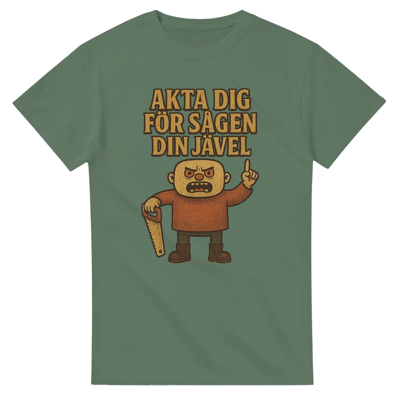 T-shirt Original - Akta dig för sågen