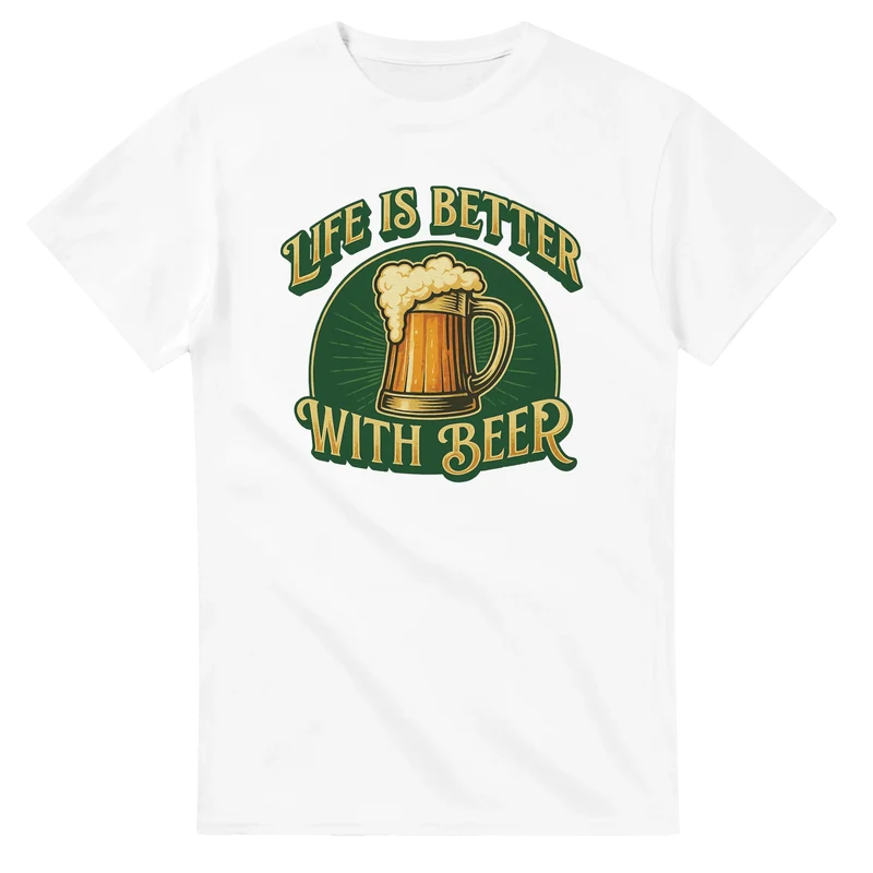 T-shirt Original - Life is better with beer