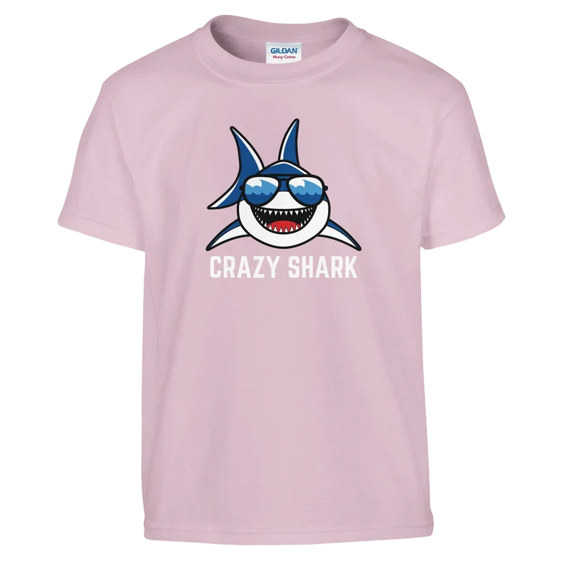 T-shirt Barn - Crazy Shark