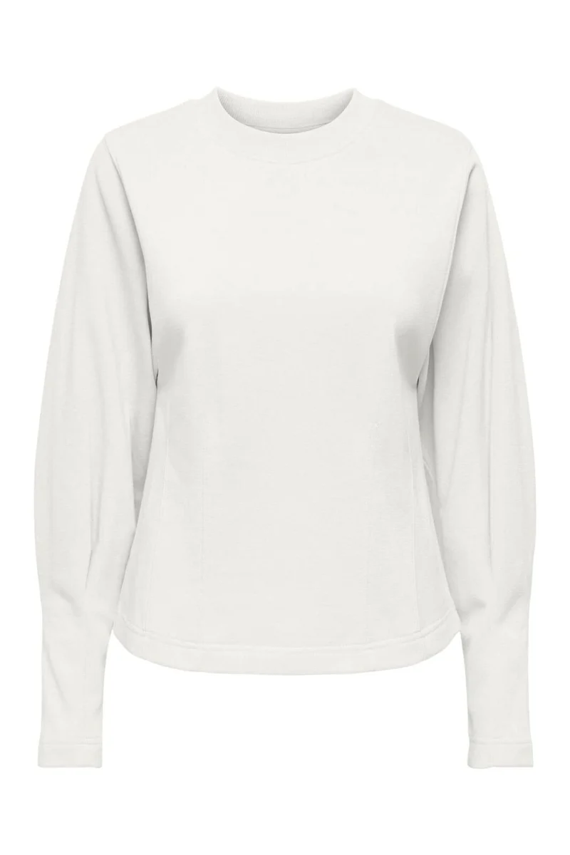 JDY - Jdycreame L/S Waisted Top - 5019993 Cloud Dancer