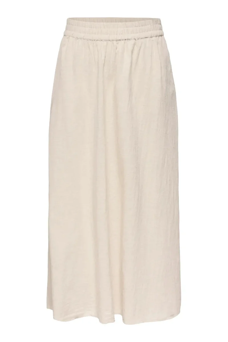 Only - Onltizana Long Skirt - 4996241 Silver Lining