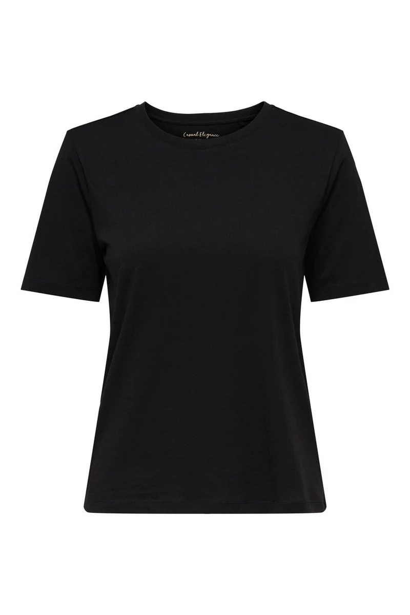 Only - Onlhappy S/S O-Neck Tee Pr - 5065222 Black