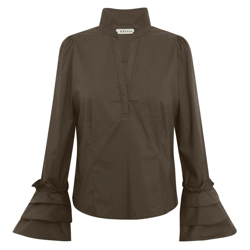 Gossia - Astago Shirt G2259 - Milk Chocolate