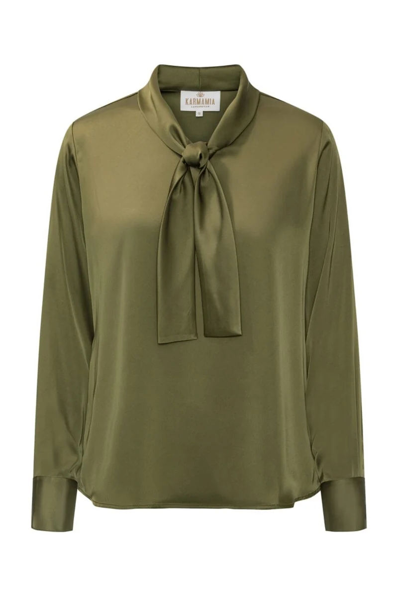 Karmamia - Audrey Blouse 2493 - Semi Rich Olive