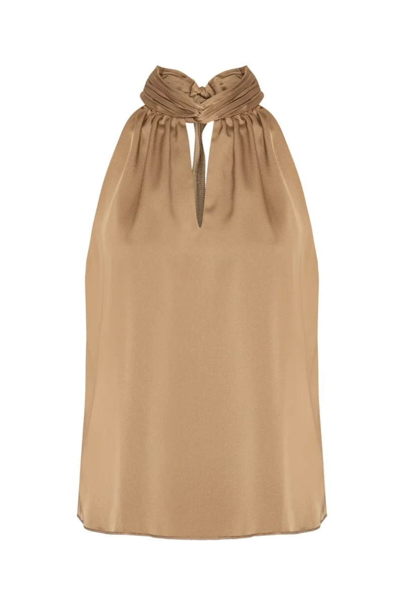 Karmamia - Ava Top 2491 - Hammered Camel