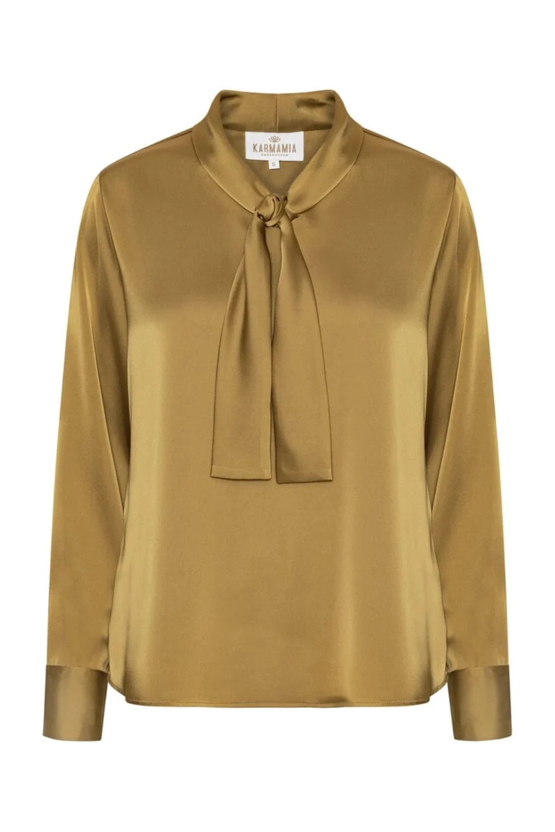 Karmamia - Audrey Blouse 2489 - Semi Rich Gold