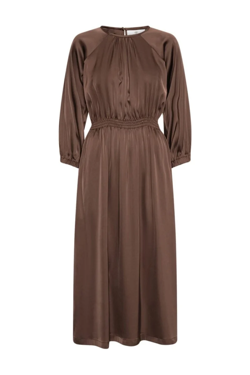 Karmamia - Rachel Dress 2485 - Semi Rich Brown