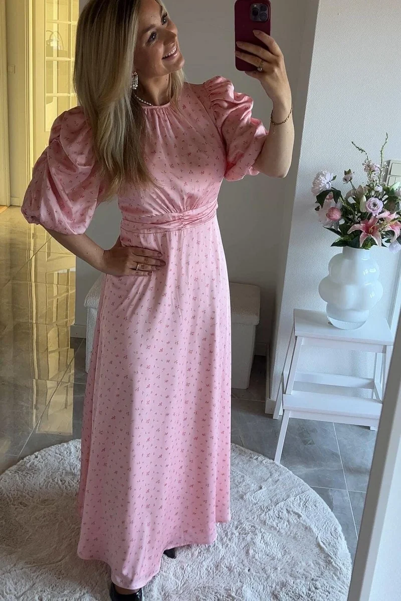Neo Noir x Molly&My - Kikka Floral Dress 169137 - 754 - Light Pink