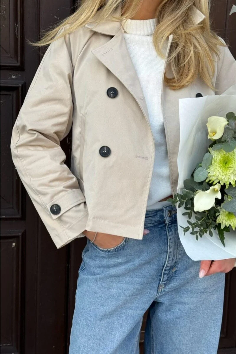 BYIC - Lunaic Trenchcoat - beige Light Beige