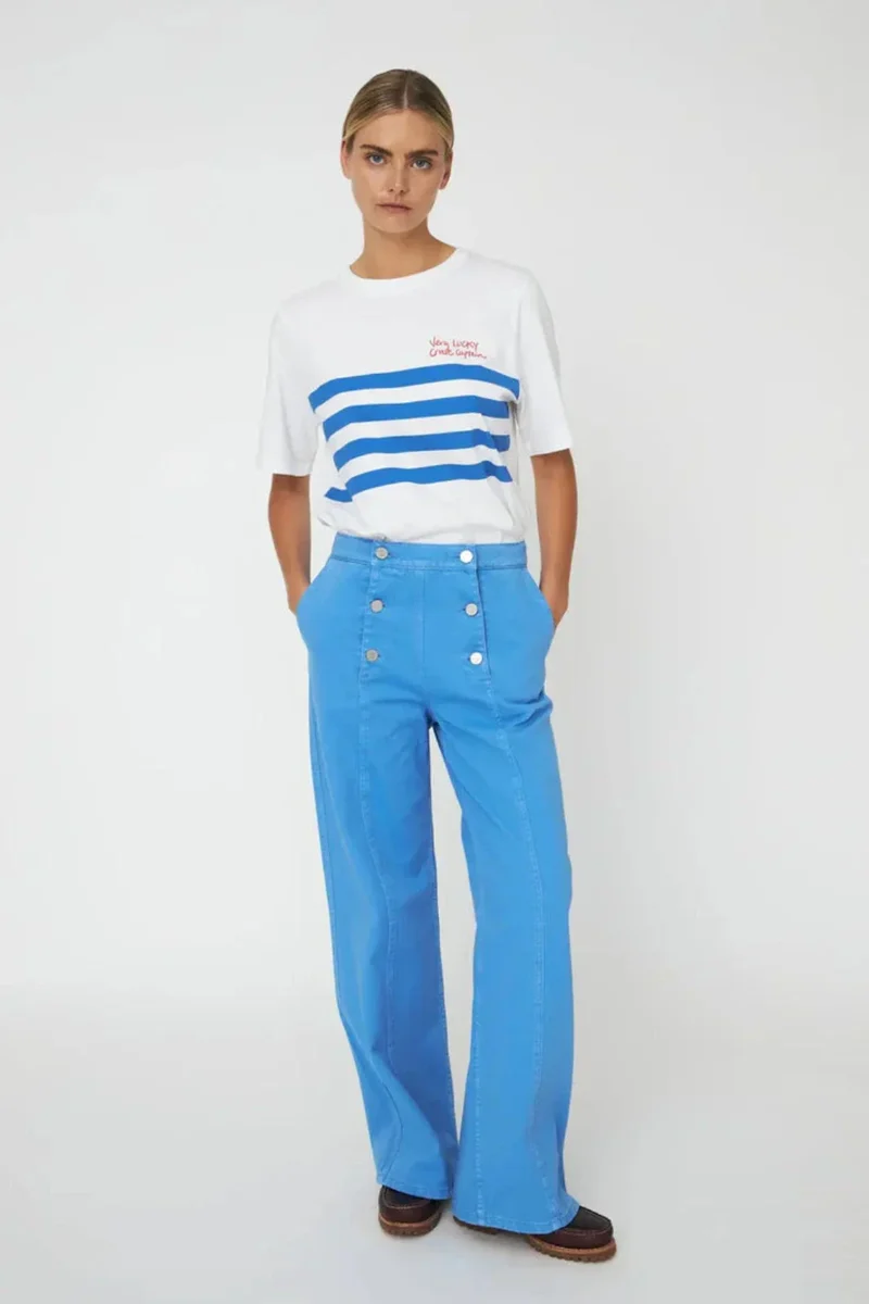 Stella Nova - Sailors Pantsca61-2412 - 308 Blue Coral