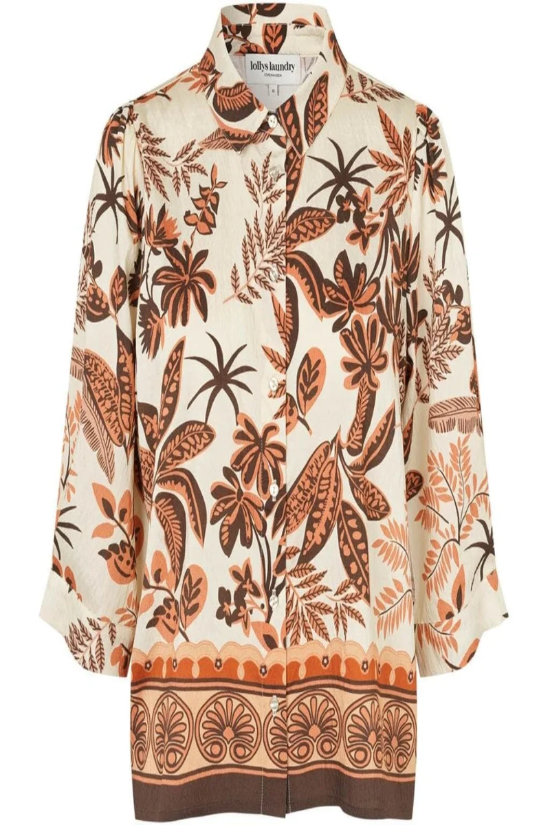 Lollys Laundry - Bonoll Shirt Ss26110-1007 - 02 Creme