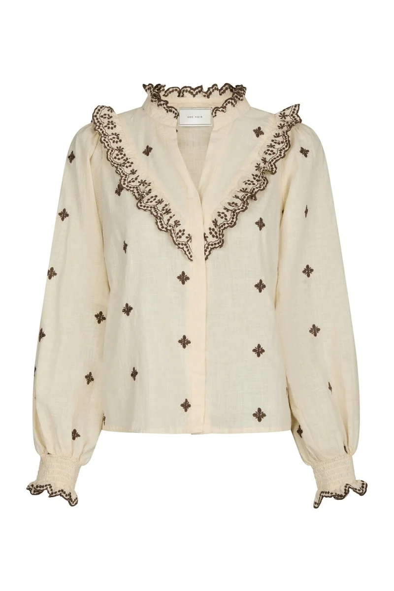 Neo Noir - Degas Blouse 158924 - 432 - Light Yellow/Brown