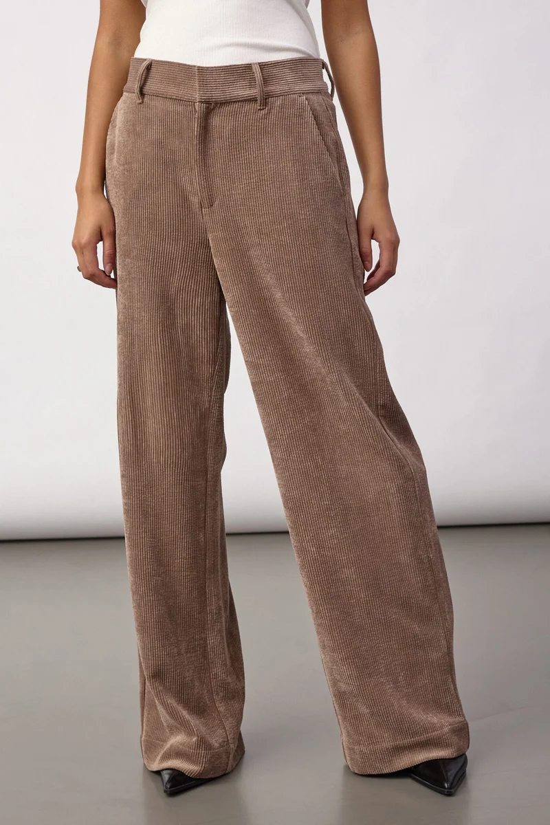 Co´Couture - Daisycc Cord Pant 500574 - 20009 - Walnut