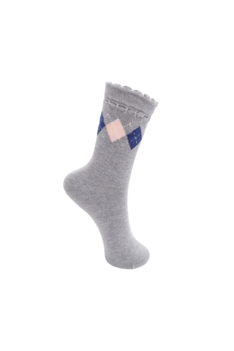 Black Colour - Bcbassie Sock 8553 - Lt. Grey