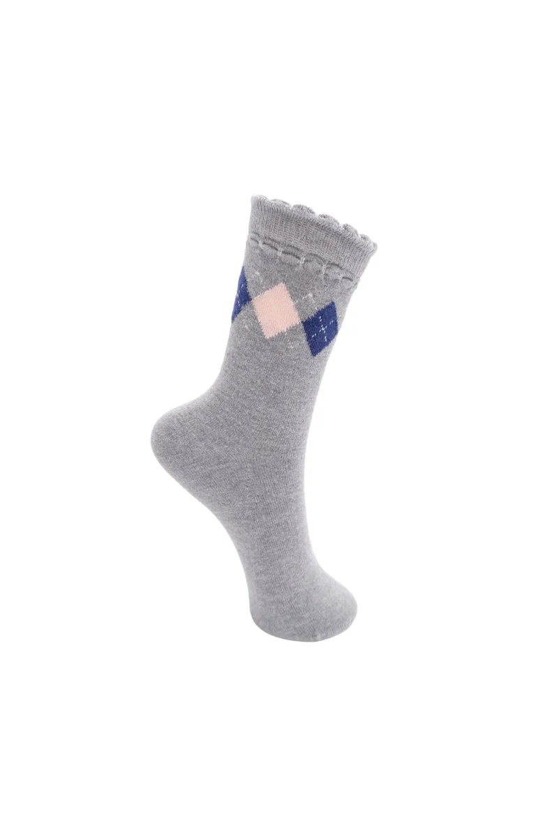 Black Colour - Bcbassie Sock 8553 - Lt. Grey