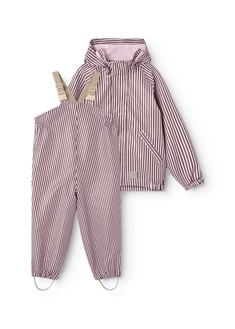 Marmar - Oddy Set - Pink Brown Stripes 1851