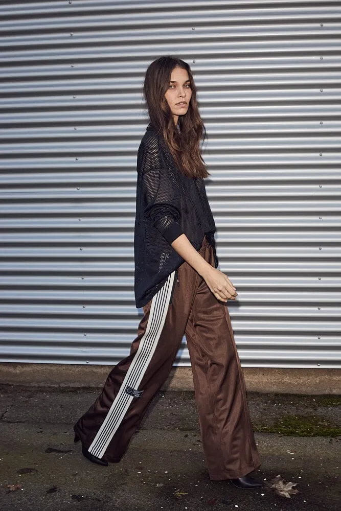 Haute L'Amitié - Baggy Track Tall Pants HL10071 - Mocca