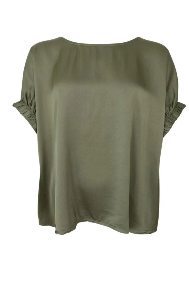Black Colour - Bcmabel Blouse 40996 - Army