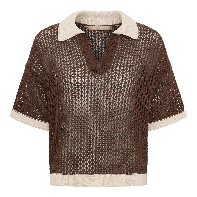 Marta Du Chateau - Mdcnayeli Knit 65032 - Caffe/Corda