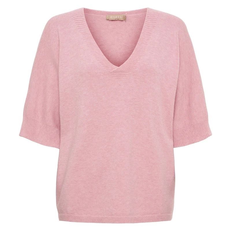 Marta Du Chateau - Mdcinaya Knit 9587 - Rosa Melange